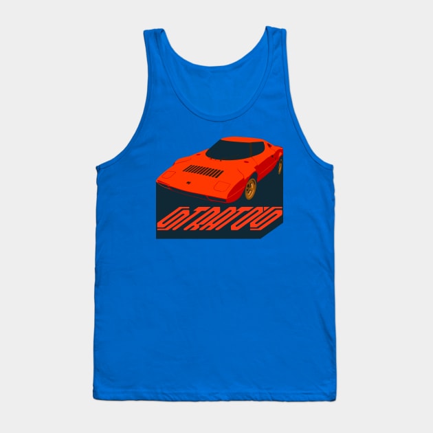 lancia stratos Tank Top by retroracing